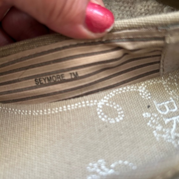 BKE Women's Early 2000s Mary Jane Flats, Boho Neutral Ballet Shoes Size 7 - Picture 5 of 7